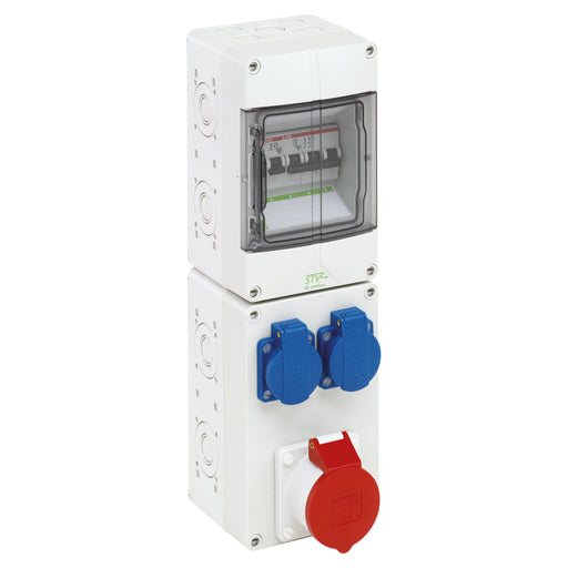 Spelsberg - CEE-Steckdosen-Kombination (IEC 60309) CEE-Steckdosen-Kombination STV 512-K