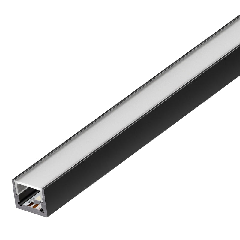 Barthelme - Mechanisches Zubehör/Ersatzteile für Leuchten Alu-Profil 62378043 3020mm, schwarz