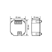 ESYLUX - Bussystem-Schaltaktor Schaltmodul ACTUATORFULLA.C3DALI UP für DALI-Bus
