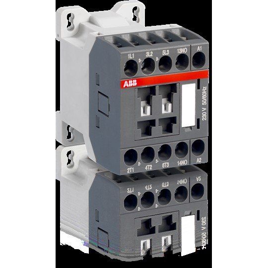 ABB Stotz S&J - Leistungsschütz zum Schalten von Wechselstrom Schütz AS16-30-10-26 230V 50/60Hz