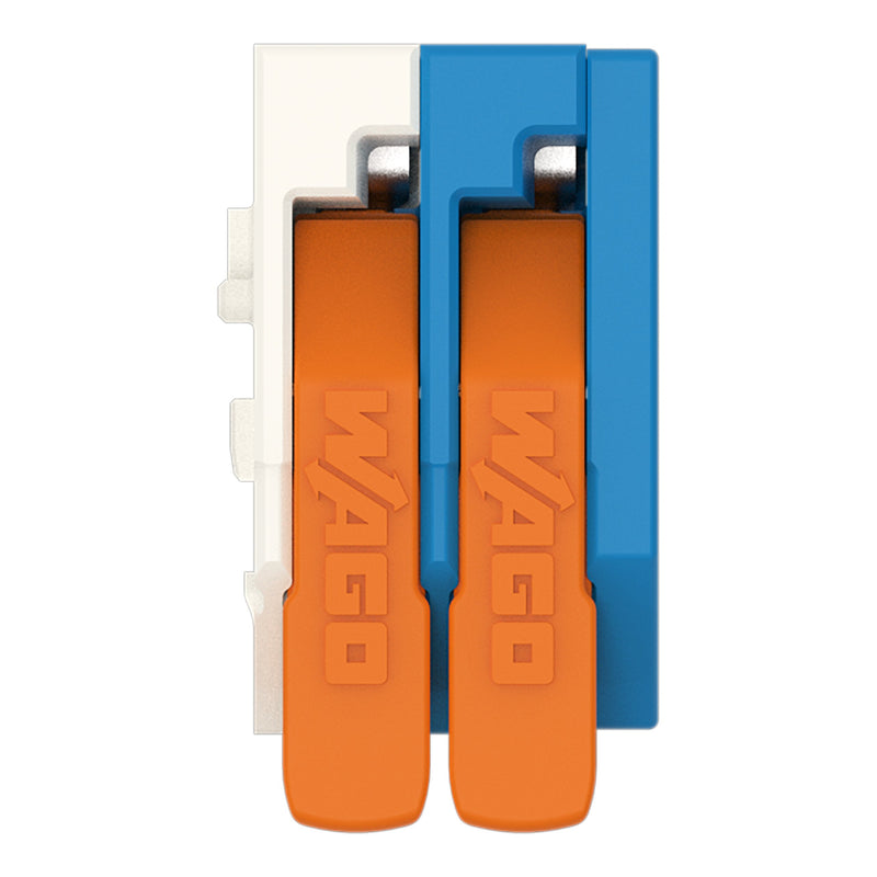 WAGO GmbH & Co. KG - Leiterplattenklemme Leiterplattenklemme 2601-1102/987-100 1,5mm²,ws/bl − 220 Stück