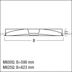 Zumtobel Group - Decken-/Wandleuchte LED-Einbauleuchte MLinf EA #42185199 3000K