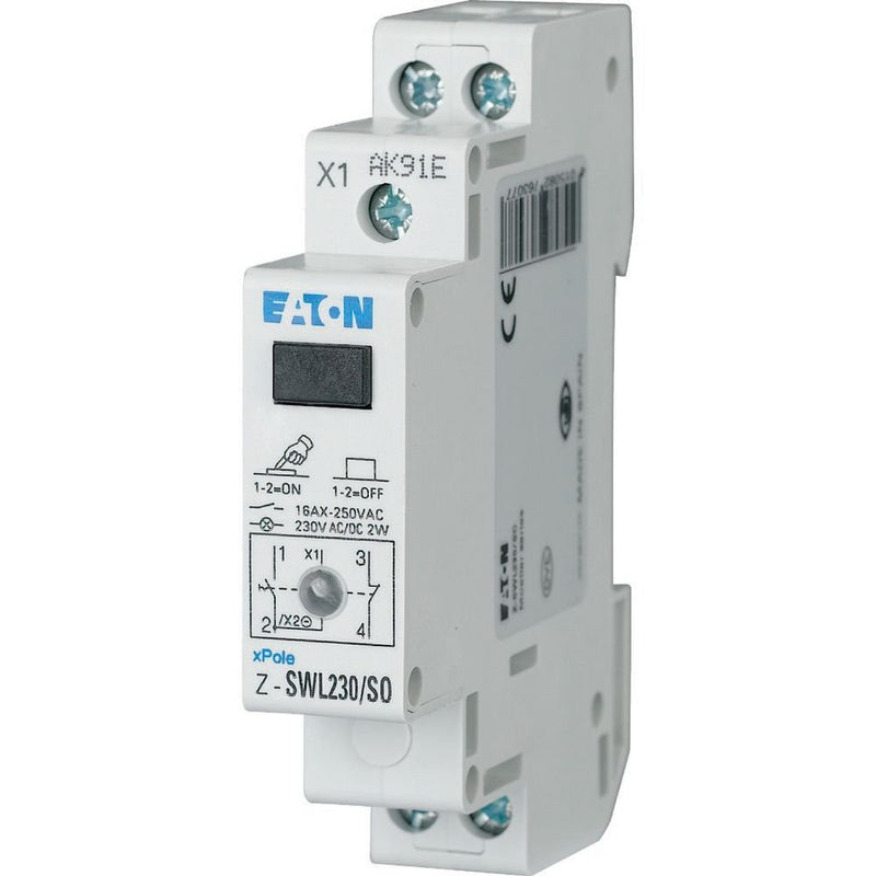 Eaton - Schalter für Reiheneinbau Schalter Z-SWL230/SO mit LED