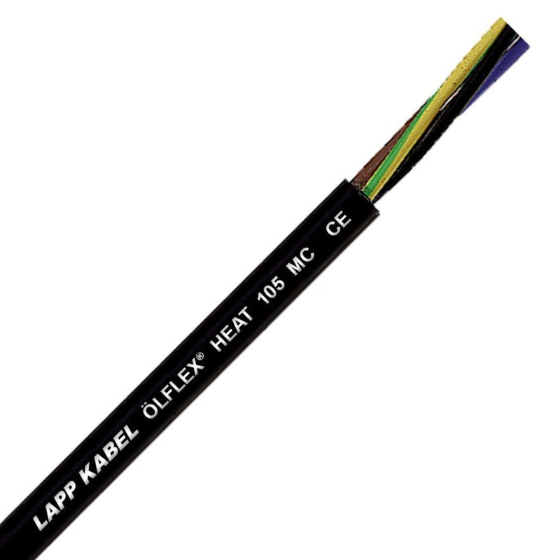 Lapp Kabel&Leitung - Energiekabel < 1 kV, für ortsveränderlichen Einsatz ÖLFLEX HEAT 105 MC 3G0,75 0026002/500 − 500 Meter