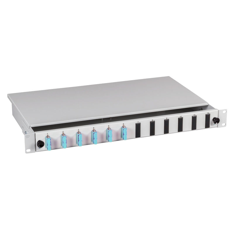 EFB-Elektronik - Patchpanel LWL Spleissbox, bestückt B70203.48 24xSCD-SC 50/125