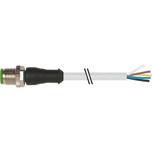 Murrelektronik - Rundsteckverbinder, feldkonfektionierbar (Industriesteckverbinder) Rundsteckverbinder 7000-12041-2351000 M12 St - PUR-JB − 1 Stück