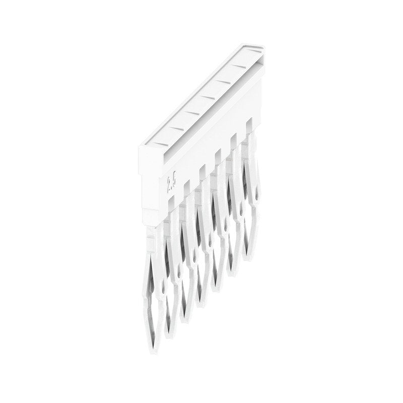 Weidmüller - Querverbinder/Brücker für Reihenklemme Querverbinder ZQV 2.5N/7 WT gesteckt − 20 Stück