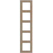 Peha - Abdeckrahmen Rahmen 5-fach D 20.675.201.022 Holz eiche-rws