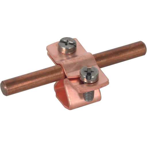 DEHN - Leitungshalter für Blitzschutz Leitungshalter LHZS 8.10 FL20 M8 CU NIRO/galCu m. Gew.M8