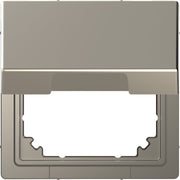 Merten - Einsatz/Abdeckung für Kommunikationstechnik Adapter nickelmet MEG4081-6050 System Design