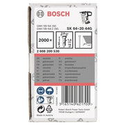Bosch - Nagel für Nagelgerät Senkkopf-Stift SK64 20G, 2608200530 44 mm verzinkt 2000