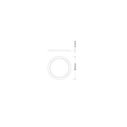 Ledvance - Mechanisches Zubehör/Ersatzteile für Leuchten Abdeckring DLCMFTEXCHRINGD200GY grau