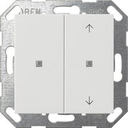 Gira - Bussystem-Tastwippe KNX Taster Wippe 2f rws 517527 unbedruckt/Pfeile
