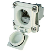 Telegärtner - Modularer Steckverbinder Einbauflansch IP67 100022953 m.AMJ-Kupplung Cat5e