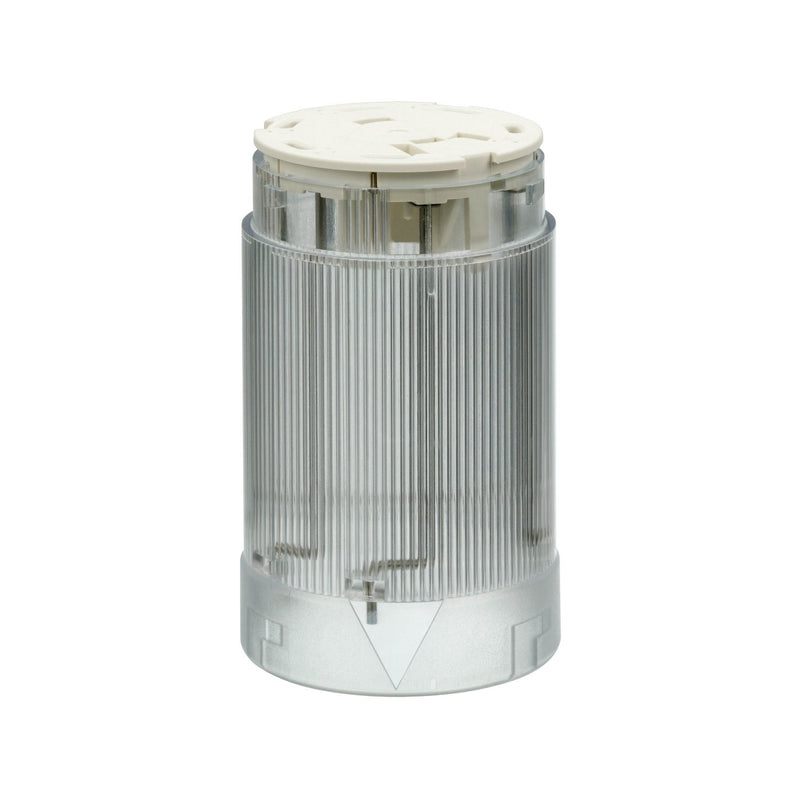 Schneider Electric - Signalsäulenelement, optisch Linse weiß XVMC37 ohne Leuchtmittel