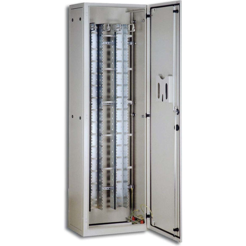 CobiNet - Verteiler für Fernmeldetechnik Standverteilerschrank 104664 SVL1200 RAL7035
