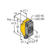 Turck - Lichttaster energetisch Opto Sensor QS18VN6WQ7 Lichttaster − 1 Stück
