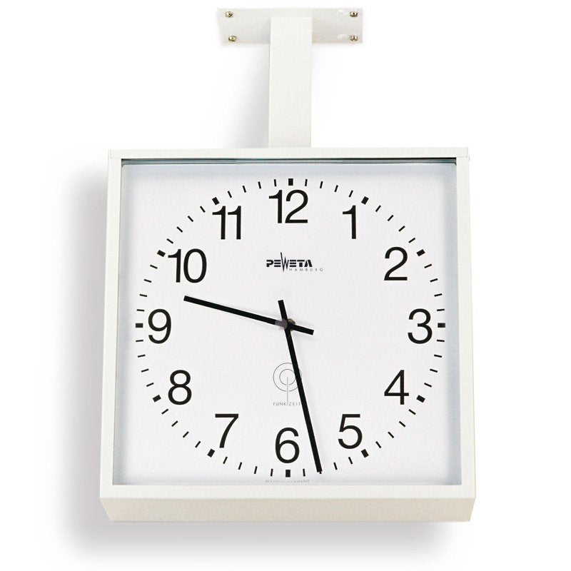 Peweta - Uhr Funkuhr 51.282.413 innen,1,5V,435x435mm