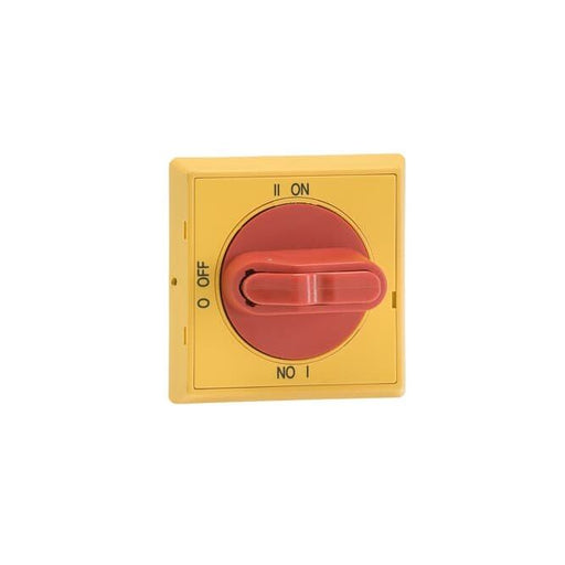 ABB Stotz S&J - Handgriff für Schaltgeräte Selektorgriff OHYS2AJE011 rot-gelb Wellen- 6mm