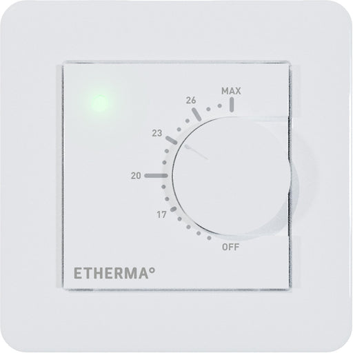 Etherma - Smart-Thermostat Dreh-Thermostat eTWIST-BASIC-1 16A, 5-28°C, APP