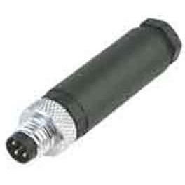 Binder - Rundsteckverbinder, feldkonfektionierbar (Industriesteckverbinder) Kabelstecker 3pol. 99 3379 100 03