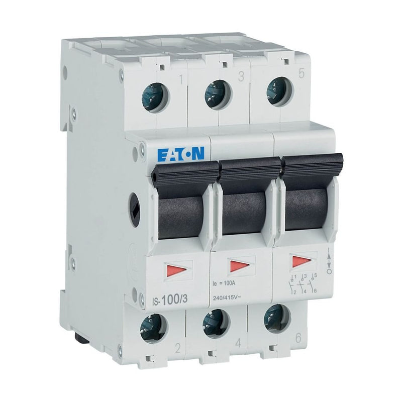 Eaton - Schalter für Reiheneinbau Hauptschalter IS-100/3 100A 3p
