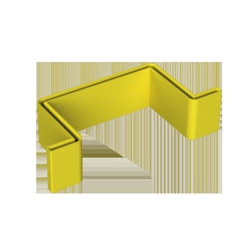Unex - Schutzkappe/Abdeckung für Stiel/Profilschiene Schutzkappe 66903 f. Omega-Profil, ge − 20 Stück