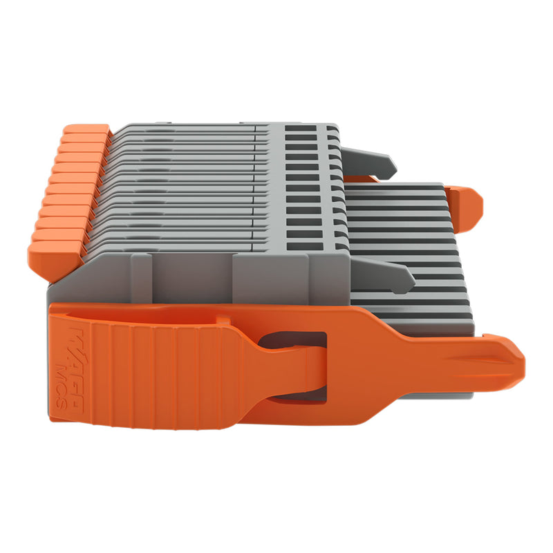 WAGO - Kabelsteckverbinder für Leiterplattensteckverbinder 1-Leiter-Federleiste 2231-1112/038-000 Push-in CAGECLAMP,gr − 25 Stück