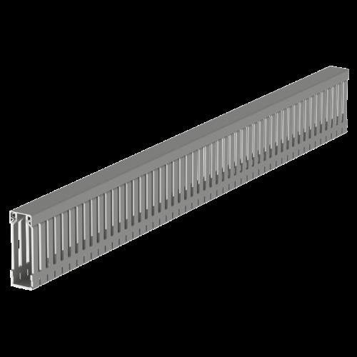 Unex - Verdrahtungskanal gr 60.20.77 RAL7030 60x20 − 2 Meter