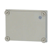 Eaton - Dach-/Bodenelement (Gehäuse/Schaltschrank) Deckel D125-CI23-RAL7035 HxBxT=250x187,5x25mm