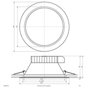 EVN Lichttechnik - Decken-/Wandleuchte LED-Deckeneuchte DSM54200125 CCT Switch, ML