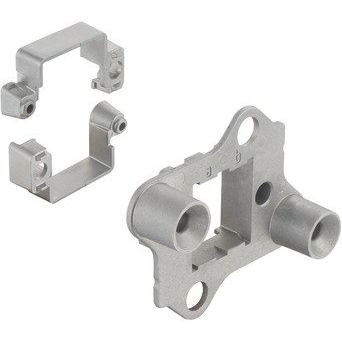 Harting - Modulträgerrahmen für Industriesteckverbinder Andockrahmen schwimmend 09140061706 gelagert 2 Module