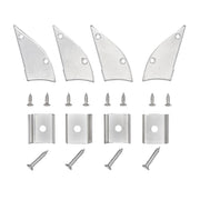 Nobile - Zubehör/Ersatzteile für Lichtschlauch/-band Ersatzkit für Alu Profil 5011149911 Aufbau, alu − 1 Stück