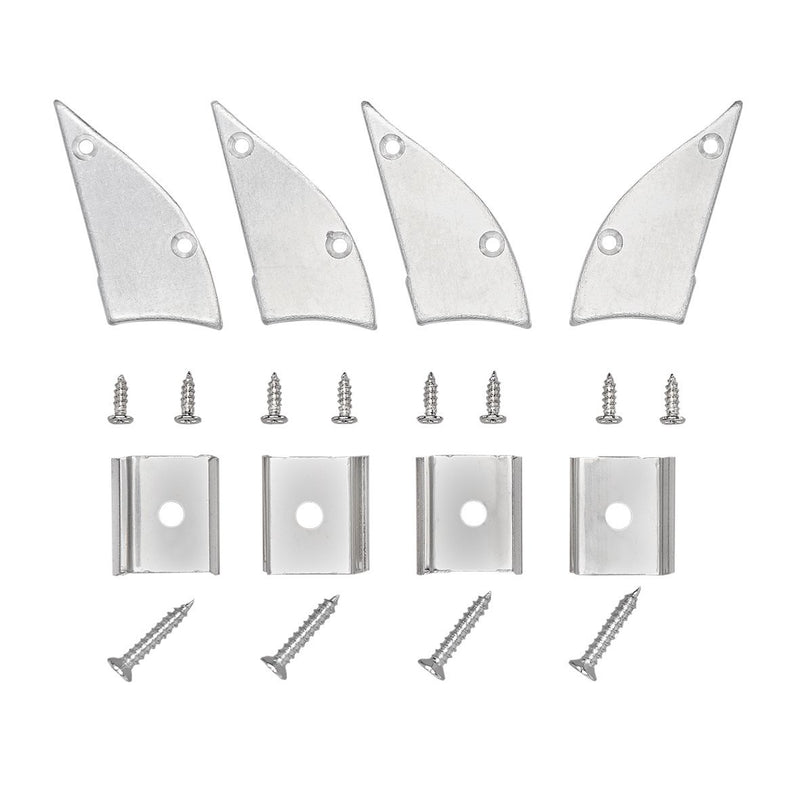 Nobile - Zubehör/Ersatzteile für Lichtschlauch/-band Ersatzkit für Alu Profil 5011149911 Aufbau, alu − 1 Stück