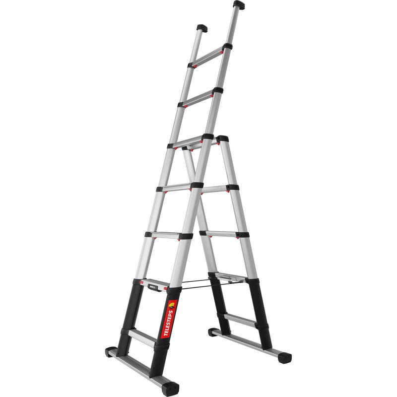 ILLER-LEITER - Stufenleiter Teleskopleiter 45207-7 2,3m Combi Line