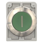 Eaton - Frontelement für Drucktaster Drucktaste RMQ-Titan M30I-FD-G-X1 flach tastend grün