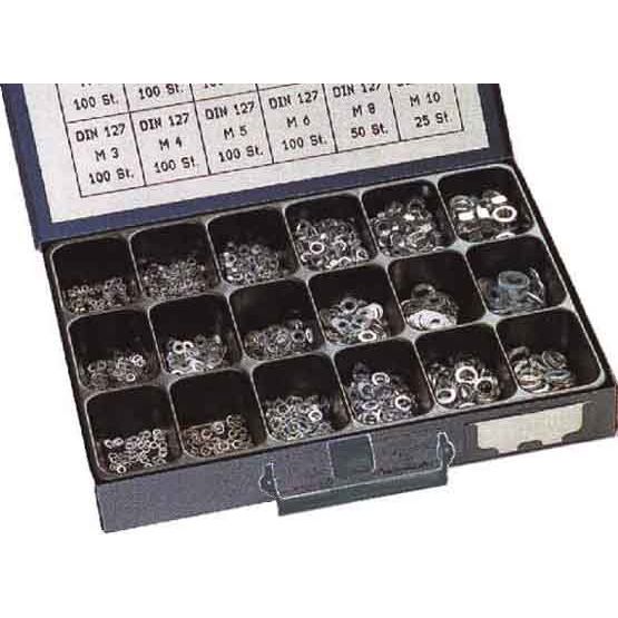 Dresselhaus - Sortimentskasten Befestigungmaterial Muttern-Sortiment 4499/000/06 8543 DIN 934 galv.verz
