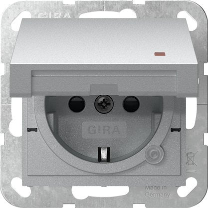 Gira - Steckdose KD 455226 Alu