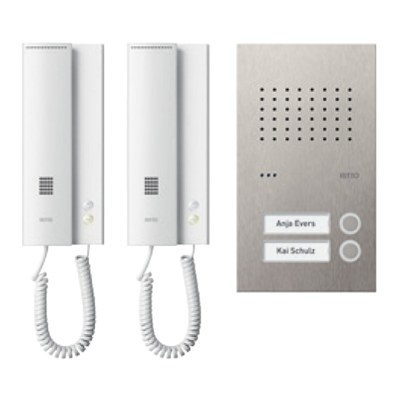 Ritto - Türsprech-Set Acero pur Audio Set 2WE RGE1818225 − 1 Stück