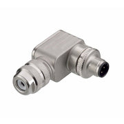 Leuze - Rundsteckverbinder, feldkonfektionierbar (Industriesteckverbinder) Leitungsdose S ET-M12-4W-M