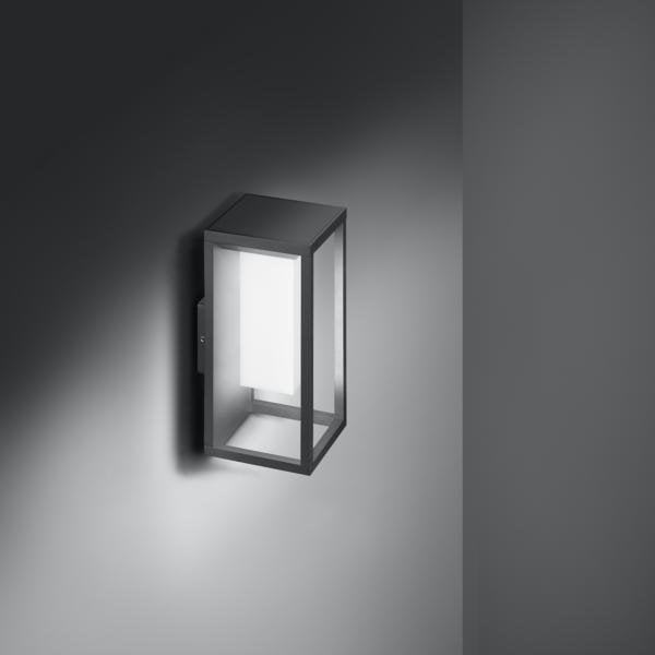Brumberg Leuchten - Decken-/Wandleuchte LED-Solarwandleuchte 65322103 3000K, graphit