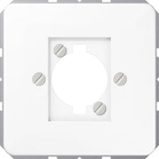 Jung - Einsatz/Abdeckung für Kommunikationstechnik Abdeckung aws CD 568 WW für XLR Steckdose
