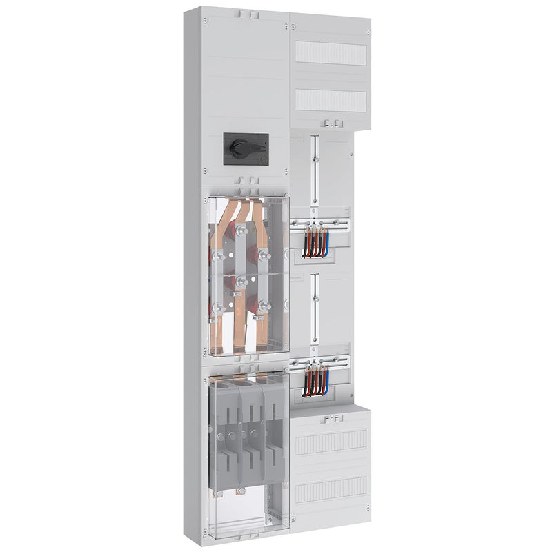 ABN - Zählerfeld Zähler-Wandlerfeld 200A ZW209X0612 TAB Netze BW 5-polig