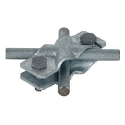 DEHN - Verbinder für Blitzschutz SVP-Klemme St/tZn SVPK810810FL30STTZN f. Rd 8-10/8-10mm