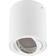 EVN Lichttechnik - Downlight/Strahler/Flutlicht Deckenanbauleuchte 8139001 GU10 rund ws schwenk