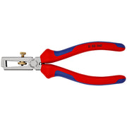 Knipex - Abisolierzange 11 02 160 SB schwarz, 160mm