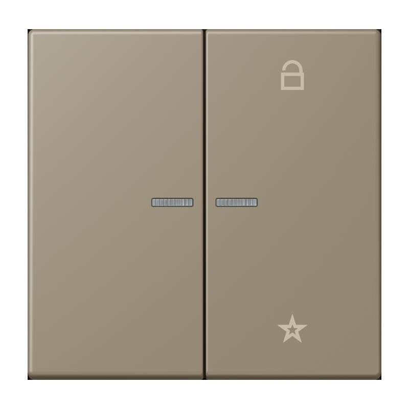 Jung - Bedienelement intelligent eNet Taster Universal 1f. FM LC 1701 242