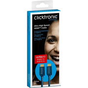 Clicktronic - Konfektioniertes A/V-Kabel Ultra HighSpeed HDMI Kabel 40990 2m,TypA,f.4K/8K