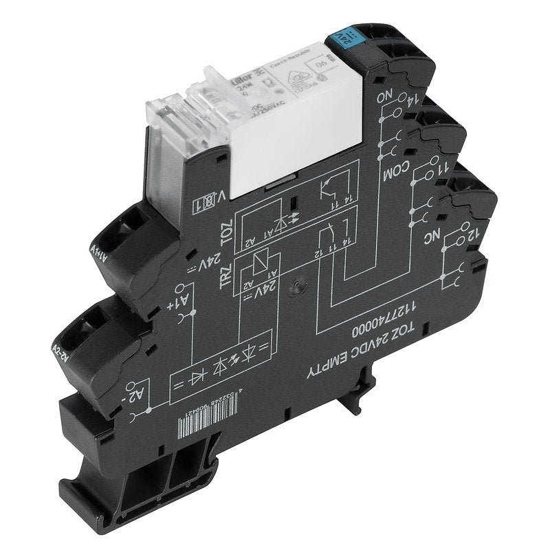 Weidmüller - Schaltrelais Koppelrelais TRZ120VACRC1CO16A 120V AC 10%,1W(AgNi) − 10 Stück