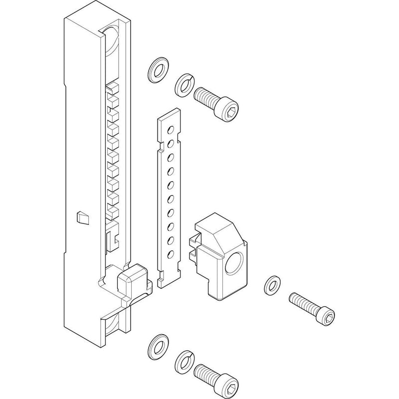 ABN - Sammelschienenträger Sammelschienen-Träger FST901N10 (VE10) 1-polig 185mm